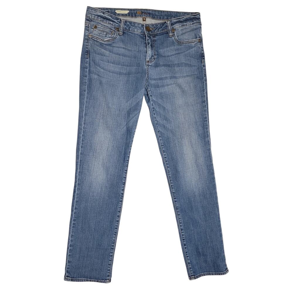 Kut From the Kloth Womens Catherine  Boyfriend Cut Mid-Rise Jeans Size 10 EUC